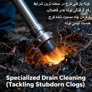 لوله بازکنی کرج وچاه بازکنی در کرج